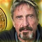john mcafee bitcoin bet